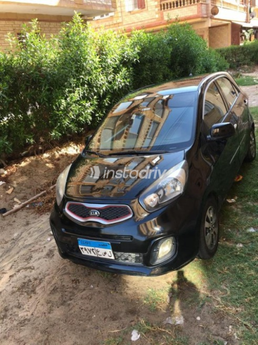Kia Picanto 2015 Black Automatic Used for Sale in Kafr el-Sheikh - 7