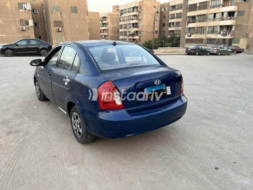 Hyundai Accent 2007 Blue Automatic Used for Sale in Cairo - 3