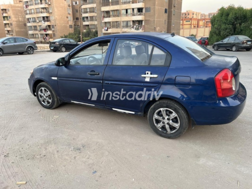 Hyundai Accent 2007 Blue Automatic Used for Sale in Cairo - 4