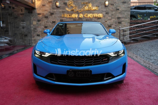 Chevrolet Camaro 2024 Dark Blue Automatic Used for Sale in Nasr city - 1