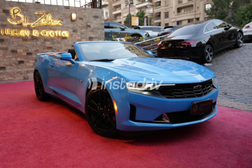 Chevrolet Camaro 2024 Dark Blue Automatic Used for Sale in Nasr city - 3