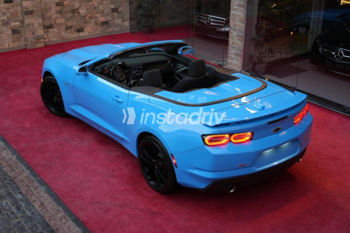 Chevrolet Camaro 2024 Dark Blue Automatic Used for Sale in Nasr city - 4