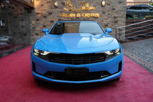 Chevrolet Camaro 2024 Dark Blue Automatic Used for Sale in Nasr city