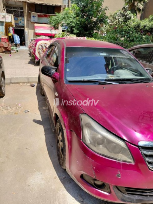 Chery Envy 2017 Dark Red Automatic Used for Sale in Cairo - 4