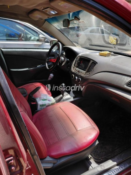 Chery Envy 2017 Dark Red Automatic Used for Sale in Cairo - 5
