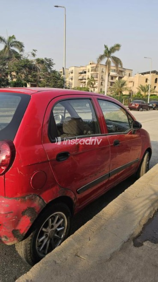 Chevrolet Spark 2008 Red Automatic Used for Sale in Maadi - 3