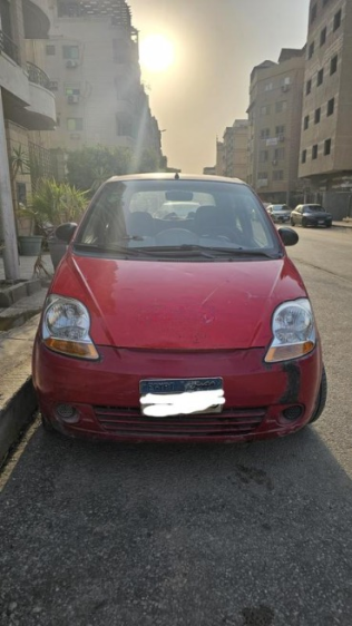 Chevrolet Spark 2008 Red Automatic Used for Sale in Maadi
