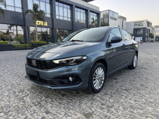 Fiat Tipo 2022 Dark Blue Automatic Used for Sale in Cairo