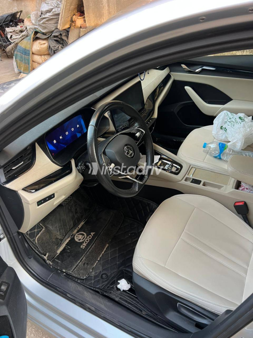 Skoda Octavia A8 2021 Silver Automatic Used for Sale in Greater Cairo ( Cairo + Giza) - 1