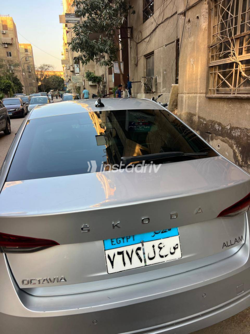 Skoda Octavia A8 2021 Silver Automatic Used for Sale in Greater Cairo ( Cairo + Giza) - 7