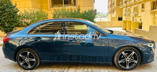 Mercedes A 180 2021 Blue Automatic Used for Sale in Greater Cairo ( Cairo + Giza) - 3