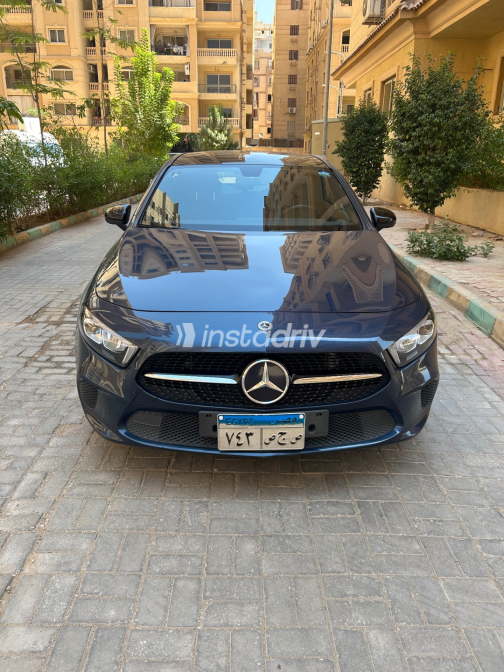 Mercedes A 180 2021 Blue Automatic Used for Sale in Greater Cairo ( Cairo + Giza) - 4