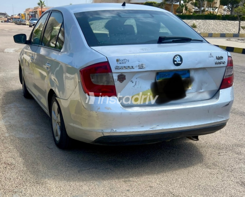 Skoda Rapid 2015 Silver Automatic Used for Sale in Greater Cairo ( Cairo + Giza) - 2