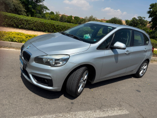 BMW 218 i 2015 Silver Automatic Used for Sale in Greater Cairo ( Cairo + Giza)