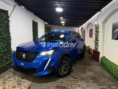 Peugeot 2008 2021 Dark Blue Automatic Used for Sale in Cairo - 1