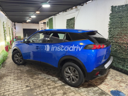 Peugeot 2008 2021 Dark Blue Automatic Used for Sale in Cairo - 2
