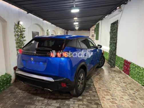 Peugeot 2008 2021 Dark Blue Automatic Used for Sale in Cairo - 3