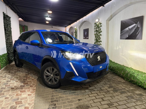 Peugeot 2008 2021 Dark Blue Automatic Used for Sale in Cairo - 4
