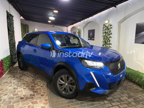 Peugeot 2008 2021 Dark Blue Automatic Used for Sale in Cairo - 6
