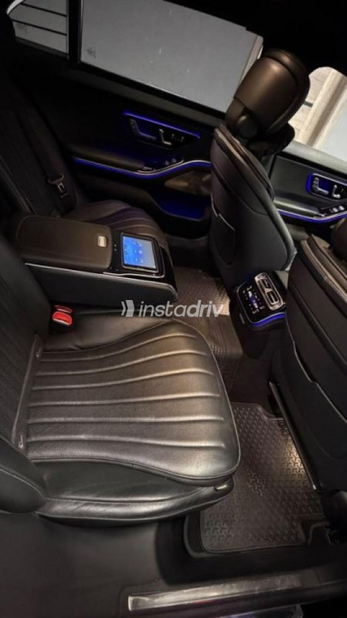 مرسيدس S 450 2022 أسود أوتوماتيك مستعملة للبيع في القاهرة - 7