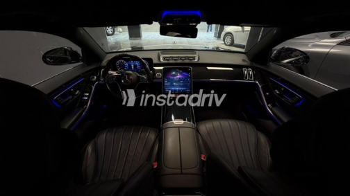 مرسيدس S 450 2022 أسود أوتوماتيك مستعملة للبيع في القاهرة - 8