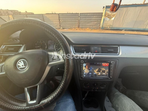 Skoda Rapid 2015 Petroleum Automatic Used for Sale in Cairo - 5