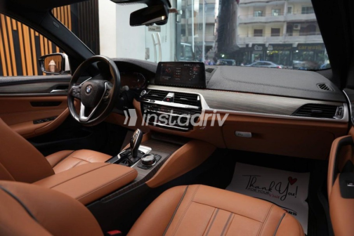 BMW 520 2020 White Automatic Used for Sale in Sheikh Zayed City - 10