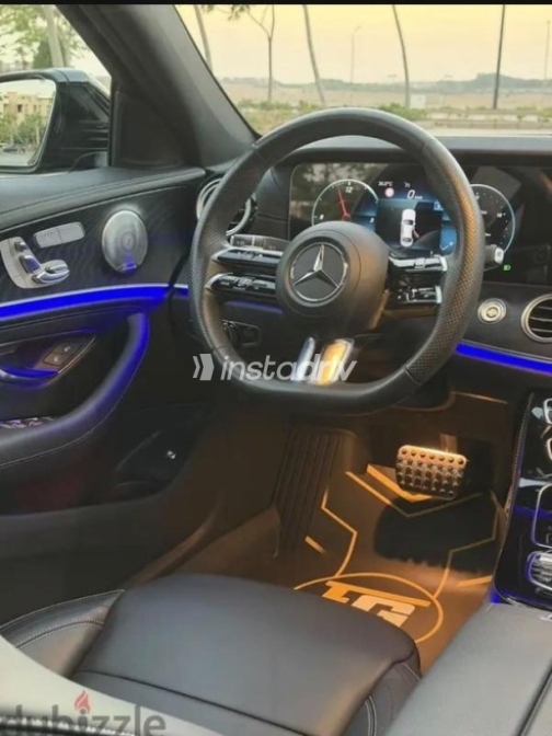 مرسيدس E 200 AMG 2023 أسود أوتوماتيك مستعملة للبيع في دمنهور - 8
