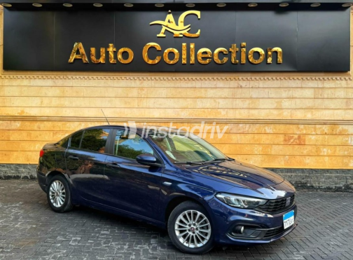 Fiat Tipo 2021 Dark Blue Automatic Used for Sale in Nasr city - 2