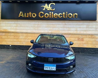 Fiat Tipo 2021 Dark Blue Automatic Used for Sale in Nasr city