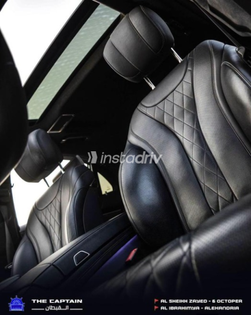 Mercedes S 450 2019 Black Automatic Used for Sale in Sheikh Zayed City - 4