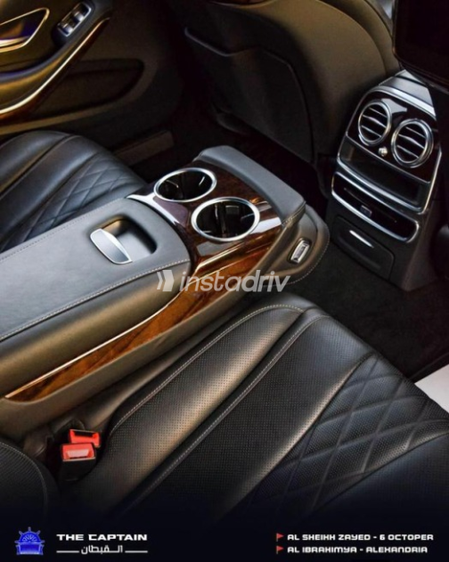 Mercedes S 450 2019 Black Automatic Used for Sale in Sheikh Zayed City - 6