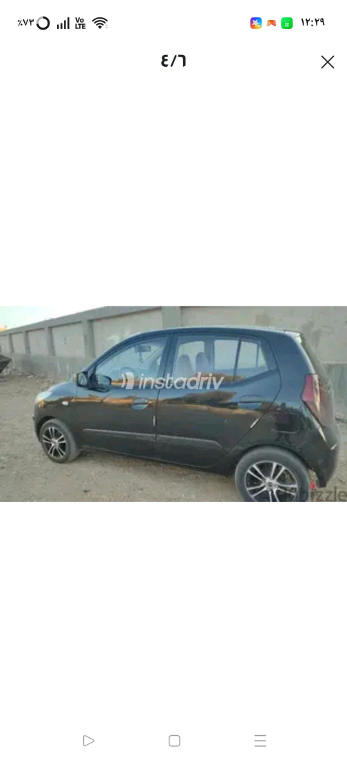 Hyundai I10 2010 Black Manual Used for Sale in Greater Cairo ( Cairo + Giza) - 3