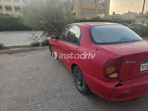 Daewoo Lanos 2000 Red Automatic Used for Sale in Hadayek October - 5