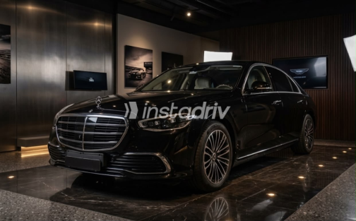 Mercedes S 450 2022 Black Automatic Used for Sale in Greater Cairo ( Cairo + Giza) - 2
