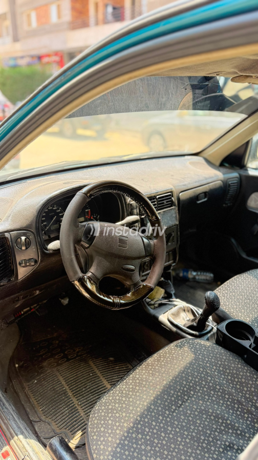 Seat Ibiza 1998 Turquoise Manual Used for Sale in Greater Cairo ( Cairo + Giza) - 4