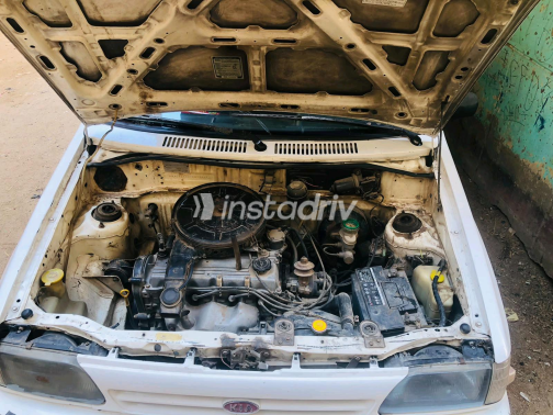 Kia Pride 1996 White Manual Used for Sale in Greater Cairo ( Cairo + Giza) - 3