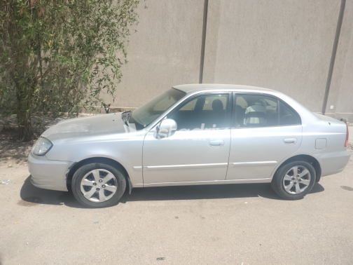 Hyundai Verna 2004 Silver Automatic Used for Sale in Greater Cairo ( Cairo + Giza) - 6
