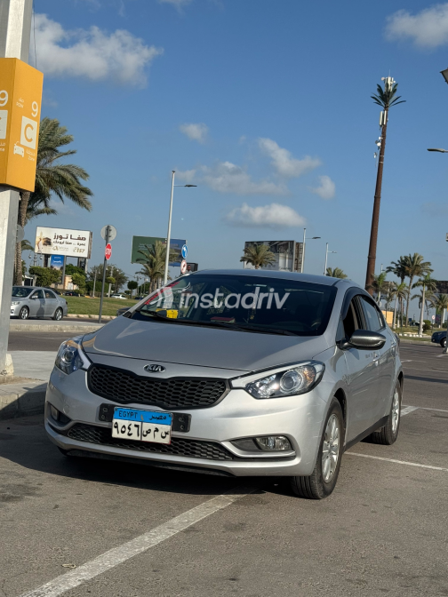 Kia K3 2014 Gray Automatic Used for Sale in Greater Cairo ( Cairo + Giza) - 1