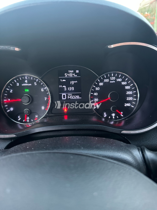 Kia K3 2014 Gray Automatic Used for Sale in Greater Cairo ( Cairo + Giza) - 3