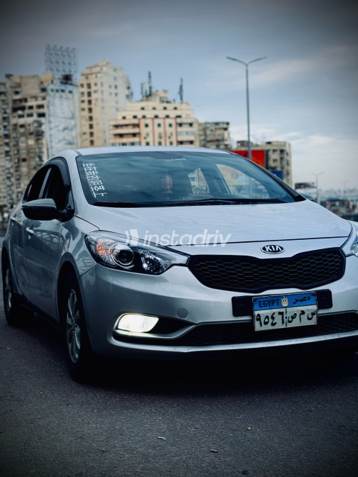 Kia K3 2014 Gray Automatic Used for Sale in Greater Cairo ( Cairo + Giza) - 4