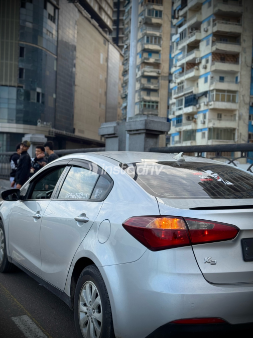 Kia K3 2014 Gray Automatic Used for Sale in Greater Cairo ( Cairo + Giza) - 5