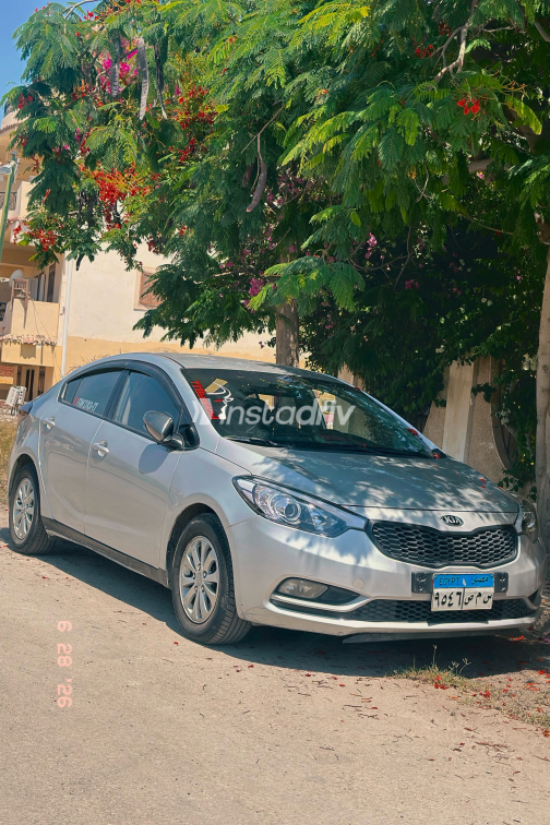 Kia K3 2014 Gray Automatic Used for Sale in Greater Cairo ( Cairo + Giza) - 8