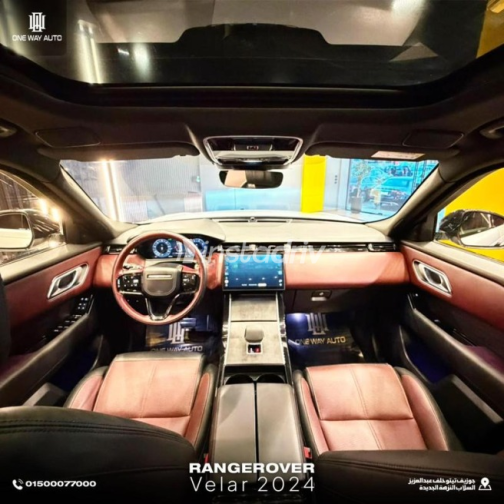 Land Rover Velar 2024 Silver Automatic Used for Sale in Sheikh Zayed City - 9