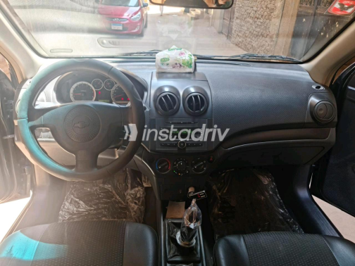 Chevrolet Aveo 2010 Black Manual Used for Sale in Greater Cairo ( Cairo + Giza) - 3