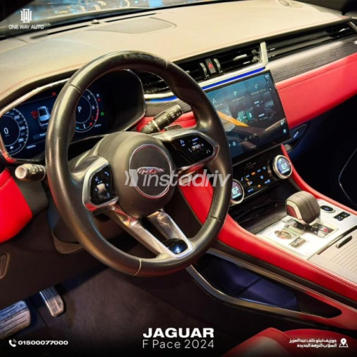 Jaguar F-Pace 2024 Gray Automatic Used for Sale in Cairo - 5