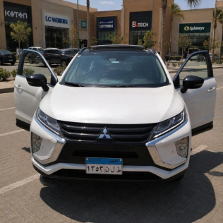 Mitsubishi Eclipse Cross 2021 White Automatic Used for Sale in Greater Cairo ( Cairo + Giza)
