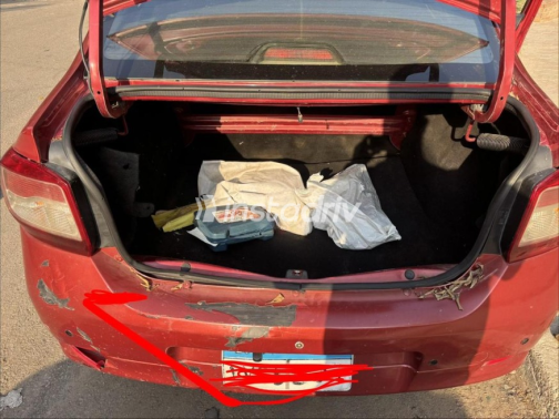 Renault Logan 2017 Red Automatic Used for Sale in Cairo - 5