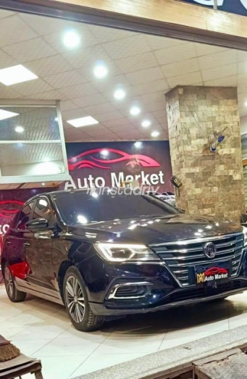 ام جى 5 2022 أسود أوتوماتيك مستعملة للبيع في 6 أكتوبر - 9