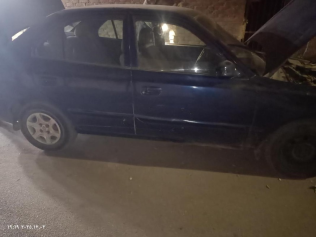 Hyundai Verna 2004 Dark Blue Automatic Used for Sale in Faiyum